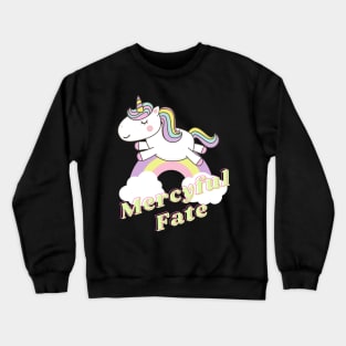 mercyful fate ll unicorn Crewneck Sweatshirt